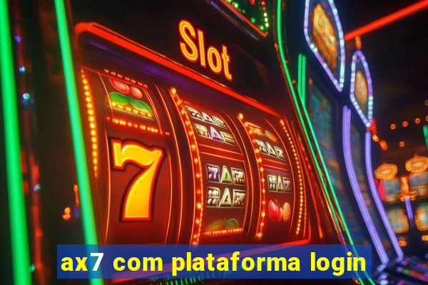 ax7 com plataforma login